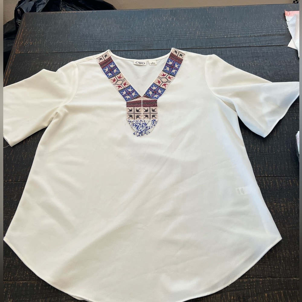 Women’s Beaded Blouse